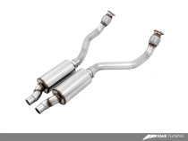 Audi 3.0T Resonated Downpipes AWE Tuning